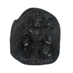 Sacred Hanuman Shaligram Idol - I - Carved on Sudarshan Shaligram