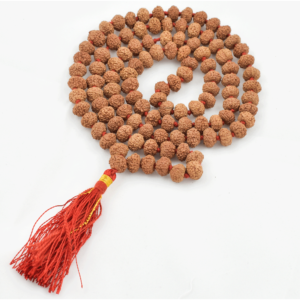 10 Mukhi Rudraksha Mala - 108+1 Beads - Lab Certified