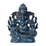 Adbhut Lord Ganesha- Carved on Shaligram