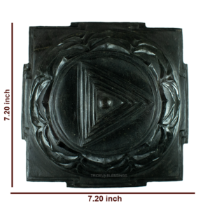 Adbhut Mahakali Yantra- Carved on Shaligram