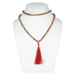 2 Mukhi Rudraksha Mala - 108+1 Beads (Lab certified)