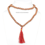 7 Mukhi Rudraksha Mala - 108+1 Beads - Lab Certified