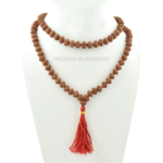 8 Mukhi Rudraksha Mala - 108+1 Beads - Lab Certified