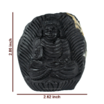 Adbhut Gautam Buddha Shaligram Idol- I- Carved on Sudarshan Shaligram