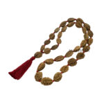 2 Mukhi Rudraksha Kantha / Moon Kantha / Two Face Rudraksha Kantha (32+1 Beads)