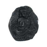 Adbhut Gautam Buddha Shaligram Idol- I- Carved on Sudarshan Shaligram