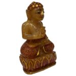 Lord Buddha - Carved on Rose Quartz (650 Gram)