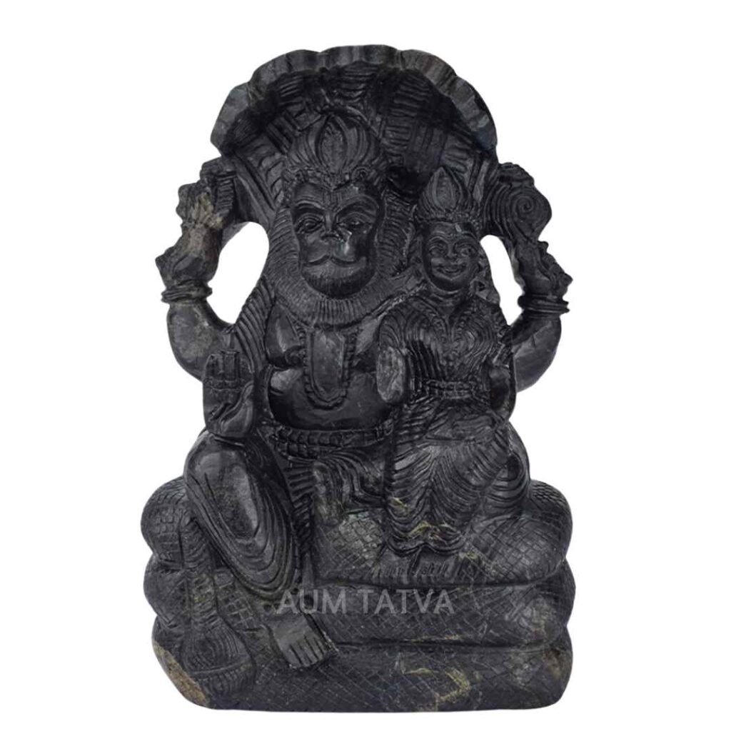 Shree Lakshmi Narsimha Idol Shaligram AUMSHI39