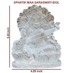 Sphatik Goddess Saraswati Ji