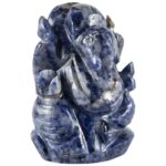 Lord Ganesha/Vighanharta - Carved on Lapis Lazuli (87 Gram)
