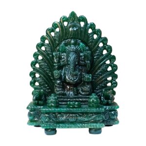Lord Ganesha - Carved on Jade(1206gm)