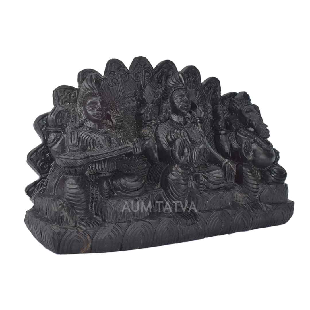 Maa Laxmi with Maa Saraswati and Lord Ganesha Maa Laxmi with Maa Saraswati and Lord Ganesha