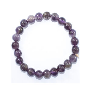Amethyst Semiprecious Stone Bracelet