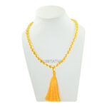 Citrine Semiprecious Stone Mala