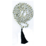 Dalmatian Jasper Semiprecious Stone Mala
