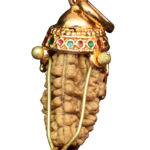 One Mukhi Rudraksha Pendant (Ganesha Golden Pendant)