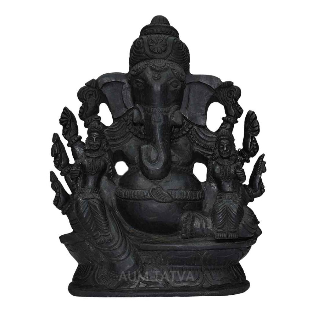 Ganesha with Ridhi Sidhi AUMSHI09