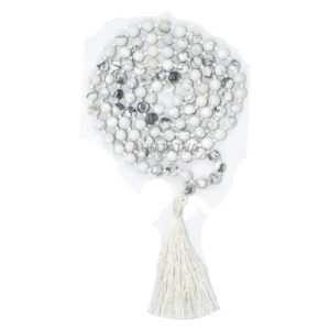Howlite Semiprecious Stone Mala