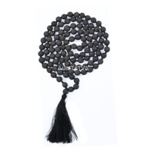 Lava Semiprecious Stone Mala