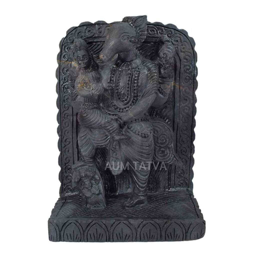 Sarvottam Laxmi Hayagriva Shaligram Idol