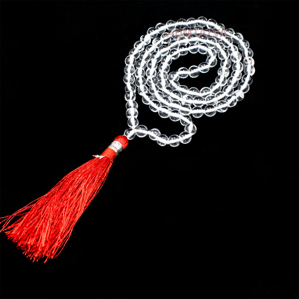 Sphatik Mala/Natural Eye Clean Sphatik Mala (5.0-5.5 mm)