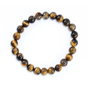 Tiger Eye Semiprecious Stone Bracelet