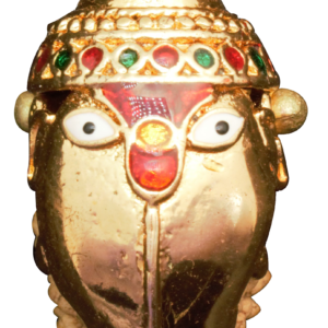 One Mukhi Rudraksha Pendant (Ganesha Golden Pendant)