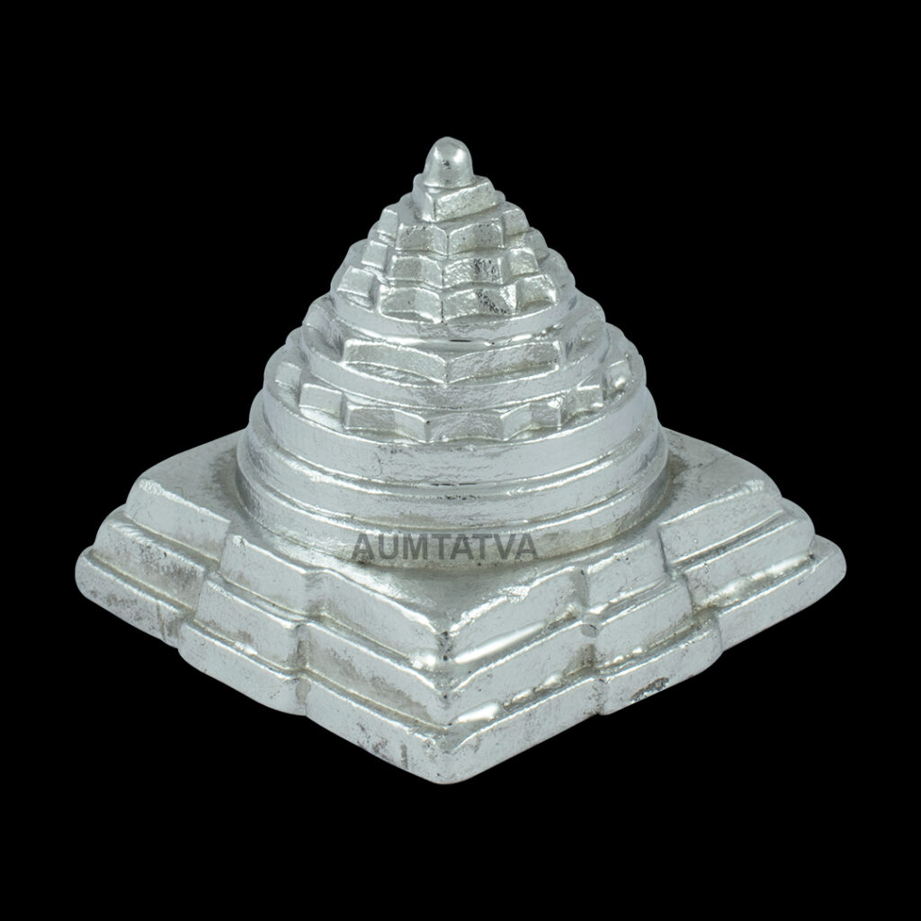 Parad Meru Shree Yantra - Made in Mercury (Approx 165 Gram)