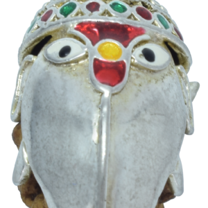 One Mukhi Rudraksha Pendant (Ganesha Silver Pendant)