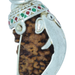 One Mukhi Rudraksha Pendant (Ganesha Silver Pendant)